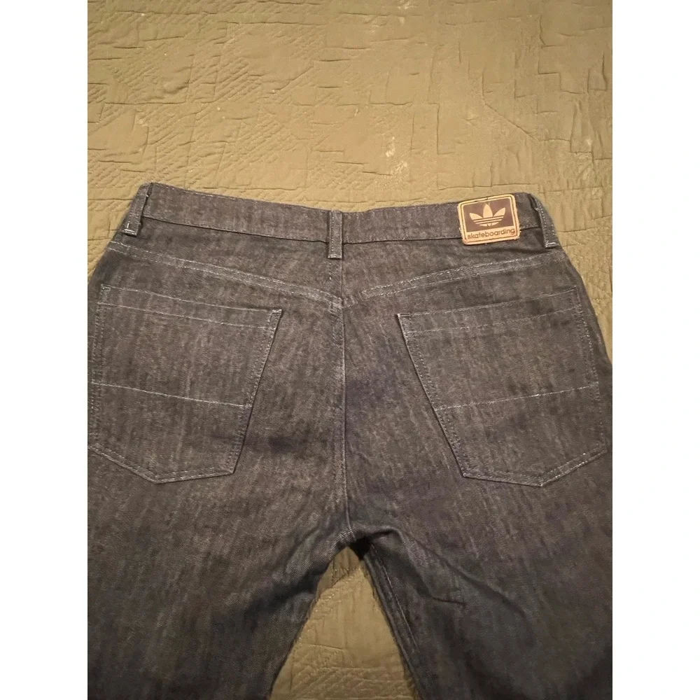 Adidas Men's Skateboarding Jeans‎ 36x32 Dark Blue